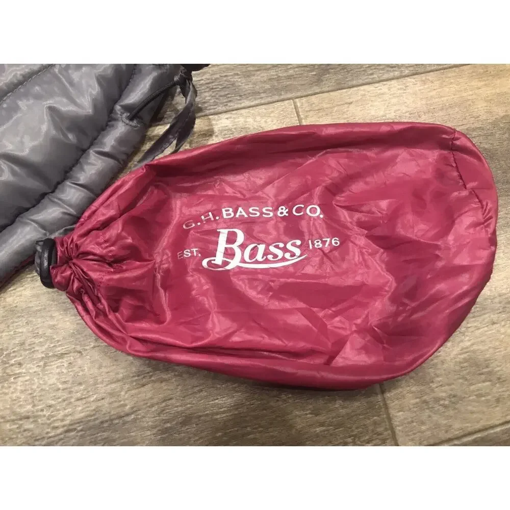 NEW G.H. Bass & Co. Dog Size M Hooded Puffer Coat Pink